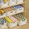 Snack and sundries storage baskets, household plastic storage baskets, kitchen cabinets, storage boxes, dormitory wardrobes, clothes sorting boxes details Picture